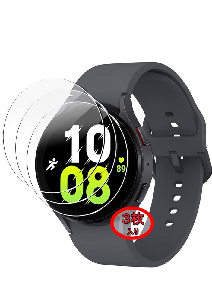 Amazon.co.jp: Galaxy Watch5/ Watch6 40mm用 ガラスフィルム【3
